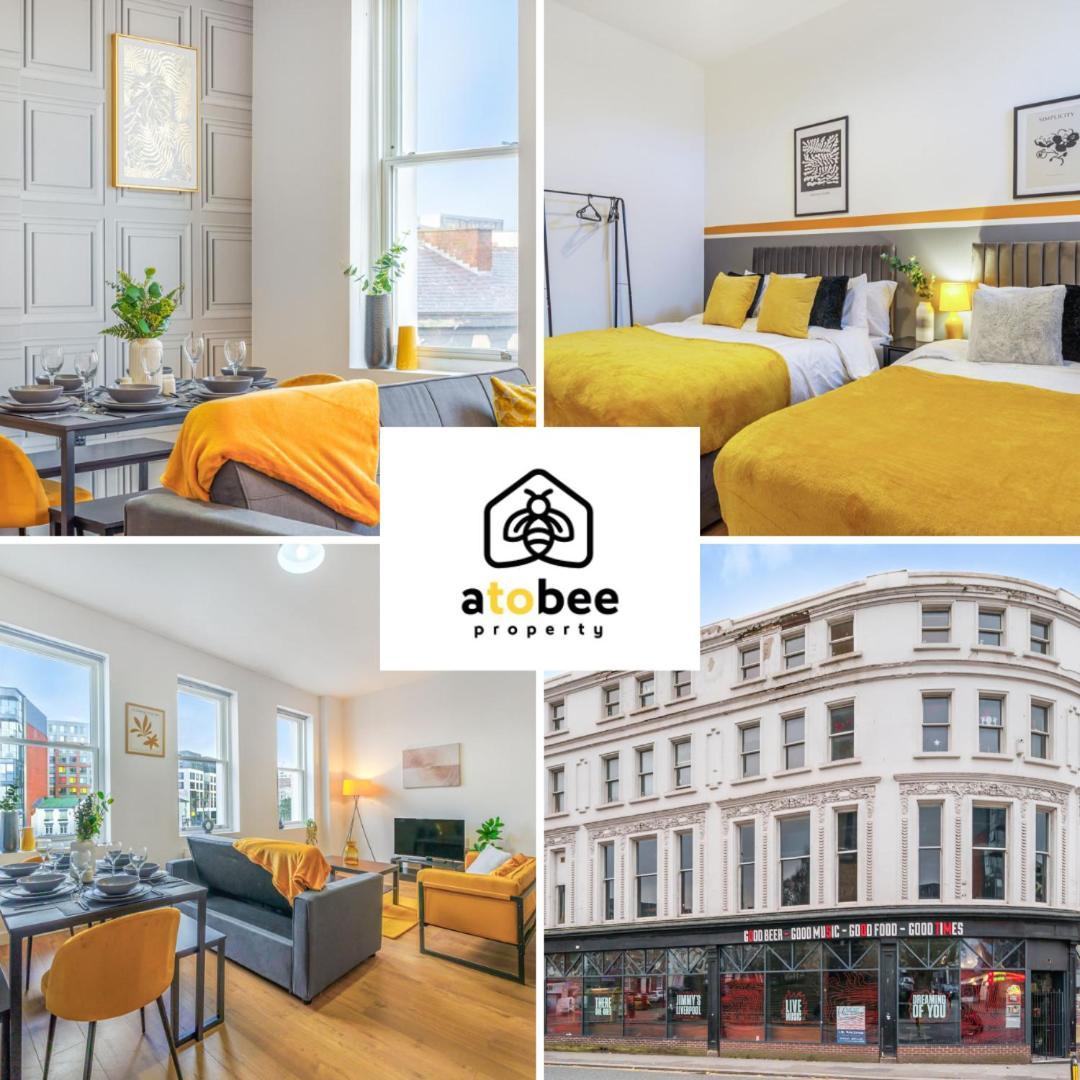 Spacious City Centre Apartment - Sleeps 8 Liverpool Exterior photo